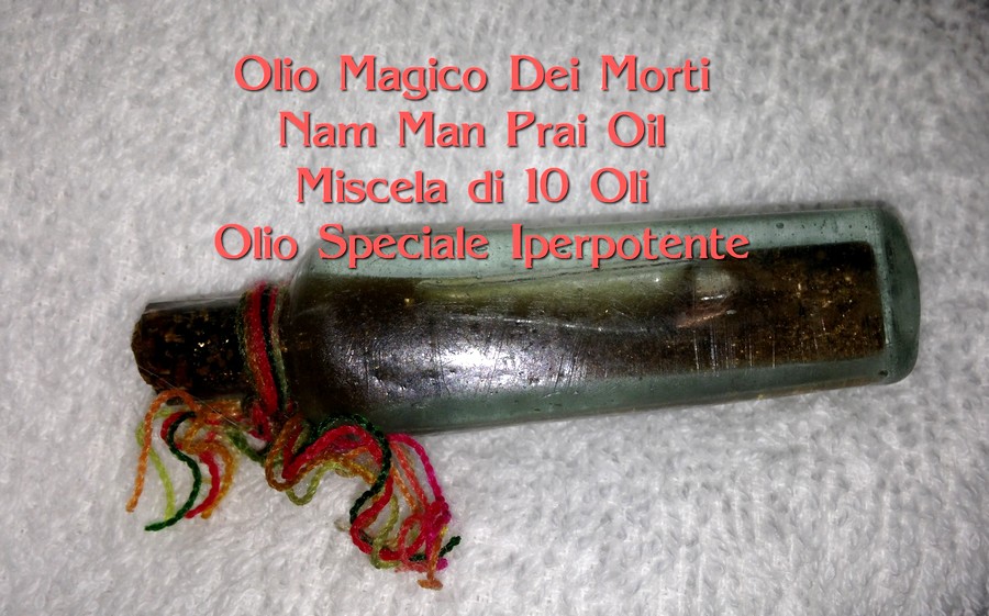 Nam Man Prai Oil Miscela di 10 Oli Magici dei Morti